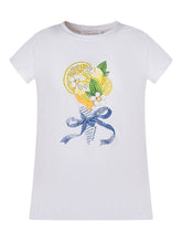 MONNALISA - T-shirt con stampa gelato - Bianco | Lidia Shopping ® | Official Website