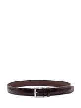 ORCIANI - Cintura con Fibbia Metallica e Dettagli Decorativi - Marrone | Lidia Shopping | Official Website