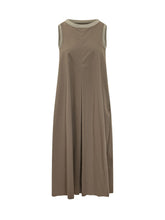 GRAN SASSO - Abito Lungo Senza Maniche - Marrone | Lidia Shopping | Official Website