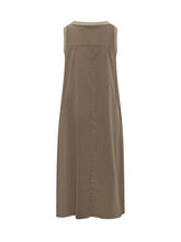 GRAN SASSO - Abito Lungo Senza Maniche - Marrone | Lidia Shopping | Official Website