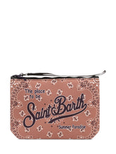 Pochette Aline con Zip e Stampa Paisley - Borse A Tracolla Uomo | Lidia Shopping