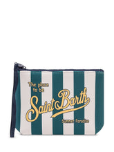 MC2 SAINT BARTH - Aline Pouch Striped with Print - Multicolor | Lidia Shopping | Official Website