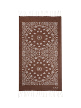 Telo Mare con Motivo Bandana e Frange - Accessori Donna | Lidia Shopping