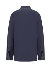 STUDIO NICHOLSON - Camicia Utility - Blu | Lidia Shopping | Official Website