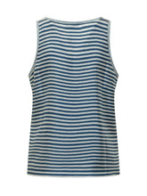 PIERRE LOUIS MASCIA - Canotta a Coste con Righe - Blu - LIDIASHOPPING® - Official Website