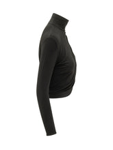 Top Asimmetrico con Drappeggio - Abbigliamento Donna | Lidia Shopping