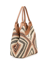 Borsa a Spalla in Tessuto Intrecciato - Borse A Spalla Donna | Lidia Shopping