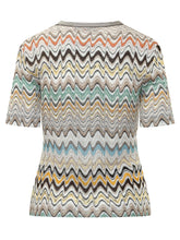 Maglia Scollo a V a Zig Zag - Abbigliamento Donna | LIDIASHOPPING