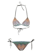 MISSONI - Bikini Triangolo con Motivo Chevron - Multicolore | Lidia Shopping | Official Website