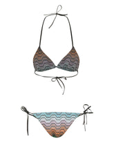 MISSONI - Bikini Triangolo con Motivo Chevron - Multicolore | Lidia Shopping | Official Website
