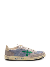 PREMIATA - Sneakers Bsktclay in Denim e Suede - Multicolore | Lidia Shopping | Official Website