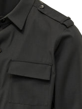 MICHAEL COAL - Camicia Utility con Tasche - Nero | Lidia Shopping | Official Website