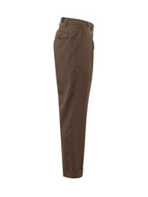 MICHAEL COAL - Pantaloni America con Risvolto - Marrone | Lidia Shopping | Official Website