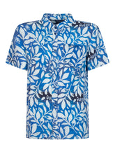 Camicia Oversize a Maniche Corte con Stampa Foglie - Abbigliamento Bambini | Lidia Shopping