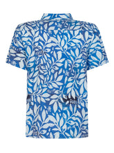 Camicia Oversize a Maniche Corte con Stampa Foglie - Abbigliamento Bambini | Lidia Shopping