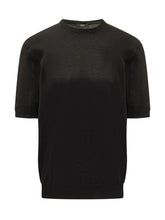 Maglia Girocollo Maniche Corte Traforata - Abbigliamento Uomo | Lidia Shopping