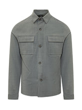 HOSIO - Giacca Camicia con Tasche e Bottoni - Grigio | Lidia Shopping | Official Website