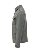 HOSIO - Giacca Camicia con Tasche e Bottoni - Grigio | Lidia Shopping | Official Website