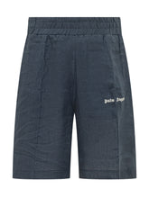 Shorts con Vita Elasticizzata e Logo - Abbigliamento Uomo | LIDIASHOPPING