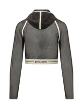 Top Sportivo con Cappuccio in Rete e Zip - Abbigliamento Donna | Lidia Shopping
