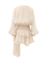 Abito Corto Drappeggiato con Cintura - Abbigliamento Donna | Lidia Shopping