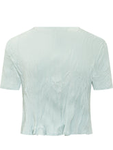 Cropped Short Sleeve Top with Crew Neck - Collezione Happy Birthday | Lidia Shopping