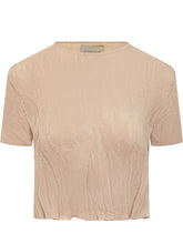 Cropped Short Sleeve Top with Crew Neck - Collezione Happy Birthday | Lidia Shopping