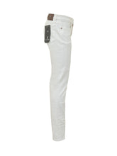 JECKERSON - Jeans Jordan Cinque Tasche Slim Fit - Bianco - LIDIASHOPPING® - Official Website