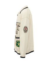 Cardigan con Bottoni e Patch Ricamate - Abbigliamento Uomo | Lidia Shopping