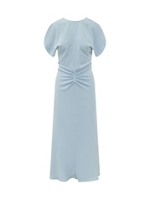 Abito Midi con Drappeggio - Abbigliamento Donna | Lidia Shopping