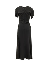 Abito Midi con Dettaglio Arricciato - Abbigliamento Donna | Lidia Shopping