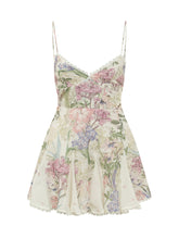 CHARO RUIZ IBIZA - Abito Corto con Stampa Floreale - Bianco | Lidia Shopping ® | Official Website
