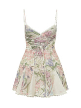 CHARO RUIZ IBIZA - Abito Corto con Stampa Floreale - Bianco | Lidia Shopping ® | Official Website