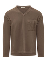 Maglia con Scollo a V con Taschino e Maniche Lunghe - Abbigliamento Uomo | Lidia Shopping