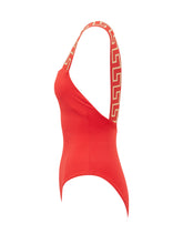 Costume Intero con Spalline Larghe e Dettaglio Geometrico - Abbigliamento Donna | Lidia Shopping