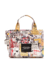 MARC JACOBS - The Small Tote Bag with Graphic Print - Multicolor | Lidia Shopping | Official Website