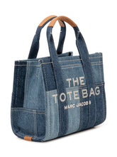 MARC JACOBS - The Small Tote Patchwork - Blu - LIDIASHOPPING® - Official Website