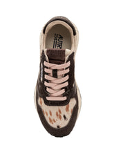 AUTRY - Sneakers Reelwind Low con Motivo Animalier - Grigio - LIDIASHOPPING® - Official Website