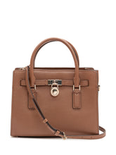 MICHAEL MICHAEL KORS - Borsa Satchel con Doppio Manico - Marrone - LIDIASHOPPING® - Official Website