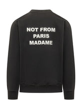 DROLE DE MONSIEUR - Not From Paris Madame Felpa - Nero - LIDIASHOPPING® - Official Website