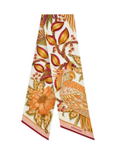 FERRAGAMO - Amazzonia Bandeau with Botanical Print - Orange - LIDIASHOPPING® - Official Website