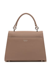 FERRAGAMO - Top Handle Bag with Decorative Closure - Brown - LIDIASHOPPING® - Official Website
