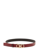 FERRAGAMO - Score Reversible Belt - Red - LIDIASHOPPING® - Official Website
