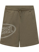 DIESEL KIDS - Shorts con Logo - Verde - LIDIASHOPPING® - Official Website