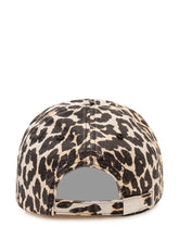 GANNI - Cappello da Baseball Animalier - Multicolore | Lidia Shopping | Official Website
