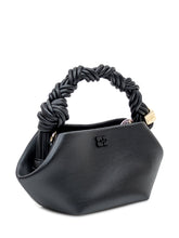 GANNI - Bou Mini Bag con Manico Intrecciato - Nero | Lidia Shopping | Official Website