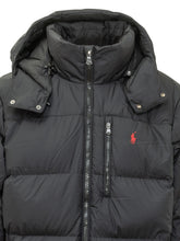 POLO RALPH LAUREN - Padded Jacket with Hood and Chest Pocket - Black - LIDIASHOPPING® - Official Website