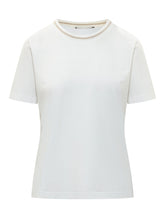 T-shirt Girocollo con Profilo Rifinito - Abbigliamento Donna | LIDIASHOPPING