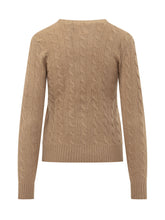 POLO RALPH LAUREN - Julianna Cable Knit Pullover - Beige - LIDIASHOPPING® - Official Website
