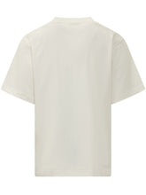 BURBERRY - T-shirt Ryan con Stampa Knight Frontale - Bianco | Lidia Shopping ® | Official Website